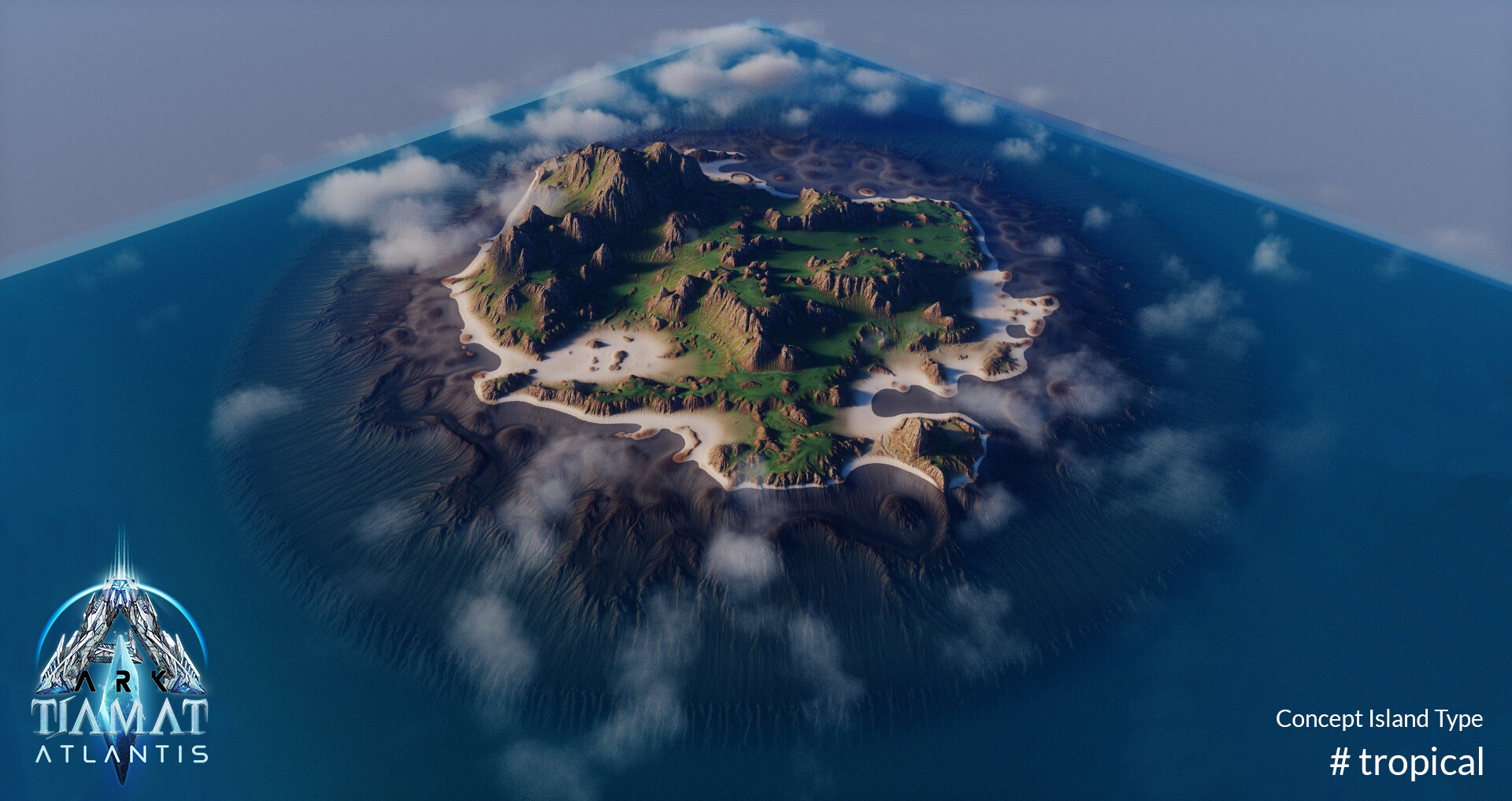 Tropical Island Concept