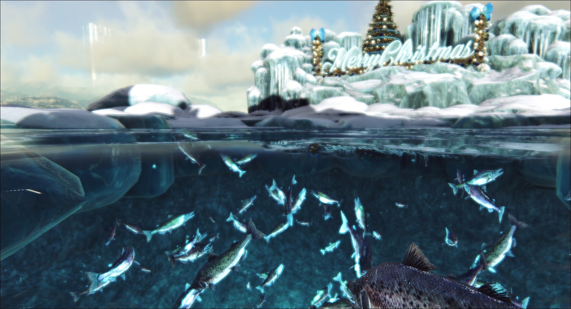 Christmas Showcase - Christmas Ice Salmon